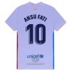 Maglia ufficiale Barcellona Ansu Fati 10 Trasferta 2021-22 per Uomo